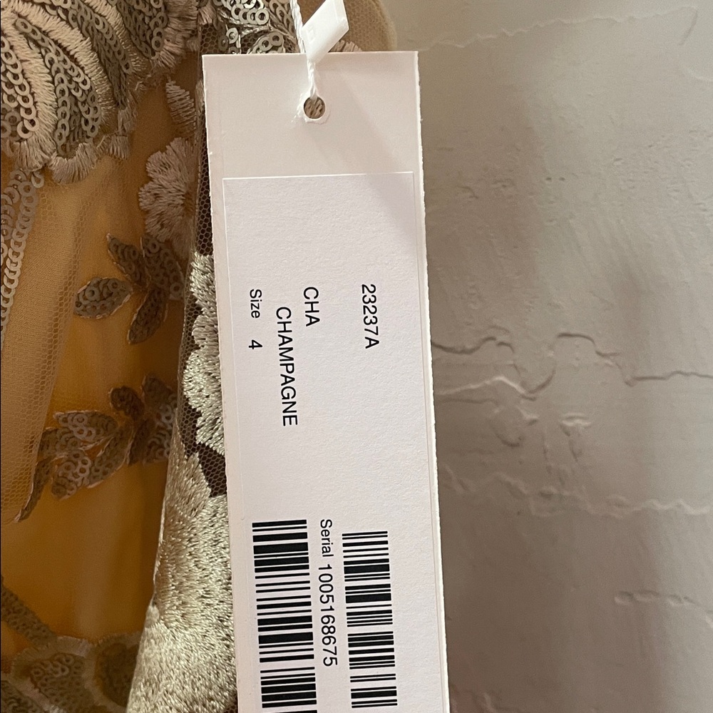 Jovani Elegant Off-Shoulder Floral Lace Dress - Picture 6 of 7